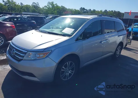 2012 Honda Odyssey Exl z USA, uszkodzony, nr VIN 5FNRL5H63CB056895